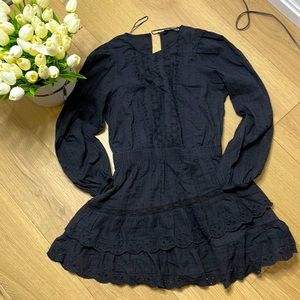 Zara black dress summer 2023 worn just once like new